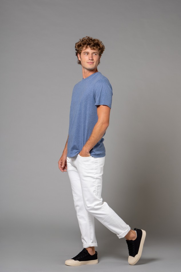 Majestic Filatures | T-shirt girocollo in Cotone Deluxe 2