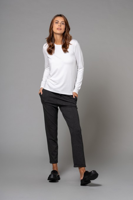Majestic Filatures | Jogger felpati con coulisse in vita