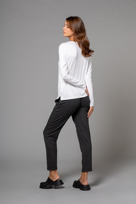 Majestic Filatures | Jogger felpati con coulisse in vita