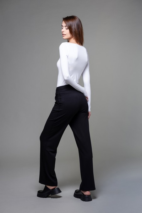 Majestic Filatures |Pantalone con coulisse in vita e tasche