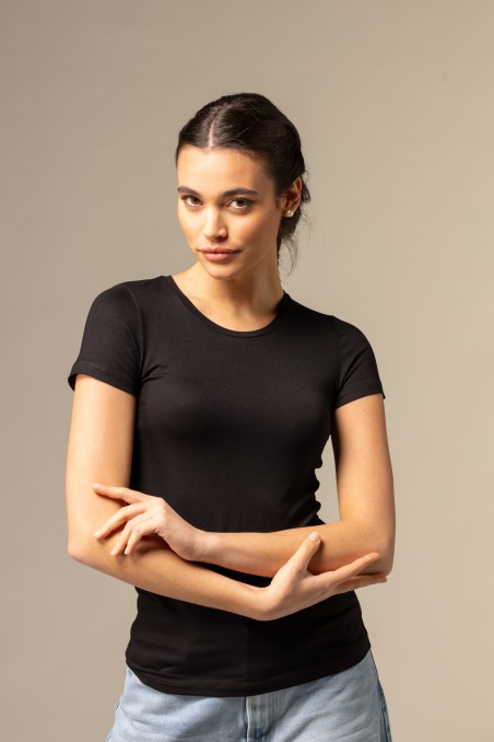 Majestic Filatures | T-shirt slim in viscosa