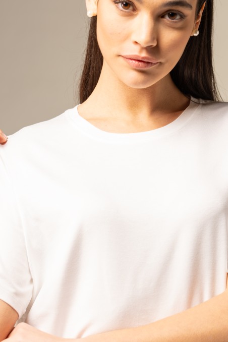 Majestic Filatures | T-Shirt over in viscosa