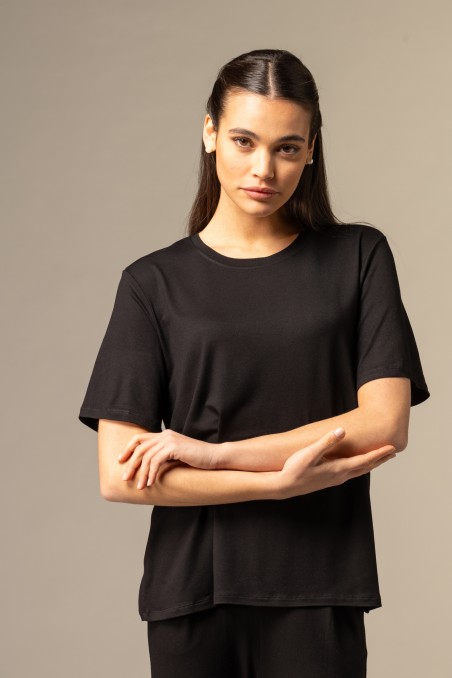 Majestic Filatures | T-shirt over in viscosa