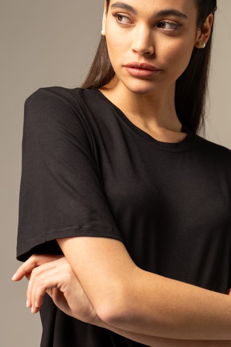 Majestic Filatures | T-shirt over in viscosa