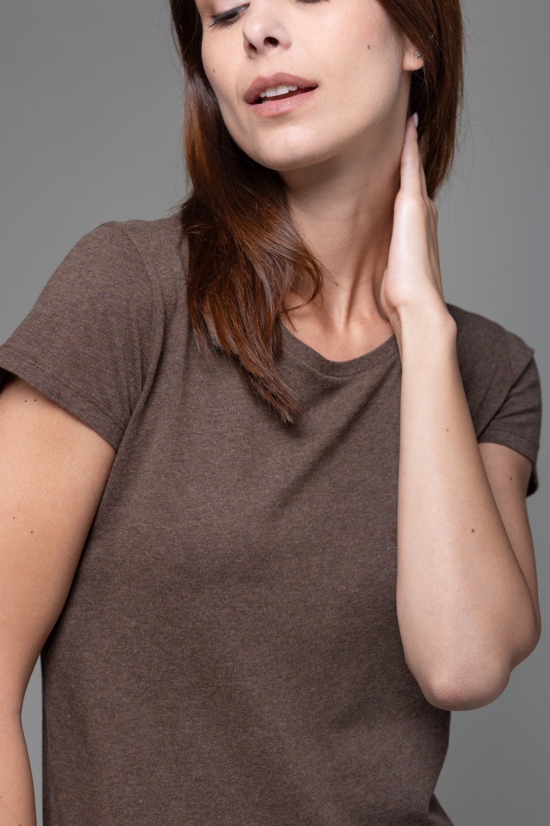 Majestic Filatures | T-shirt basica bianca in Cotone Deluxe