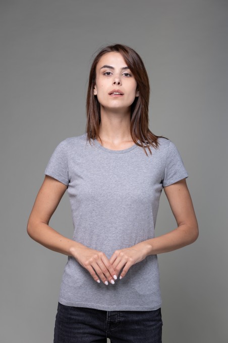 Majestic Filatures | T-shirt basica bianca in Cotone Deluxe