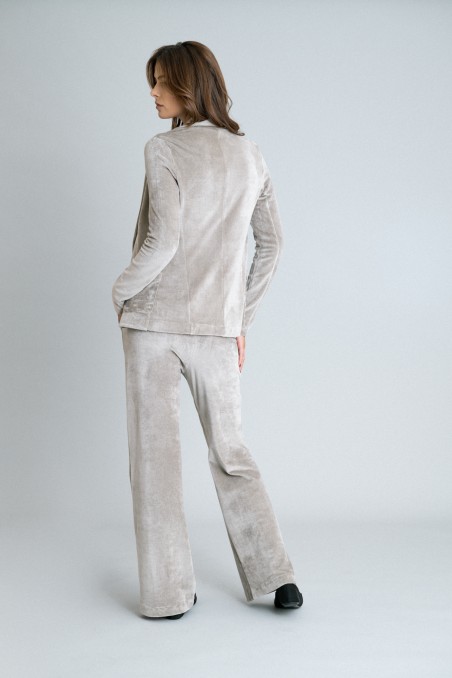 Majestic Filatures | Pantalone in velluto liscio