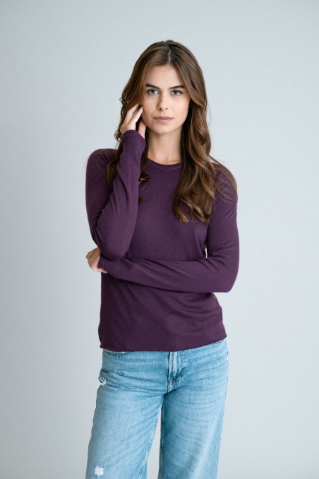 Majestic Filatures | T-shirt girocollo in 100% cashmere