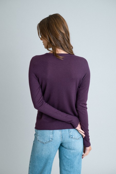 Majestic Filatures | T-shirt girocollo in 100% cashmere