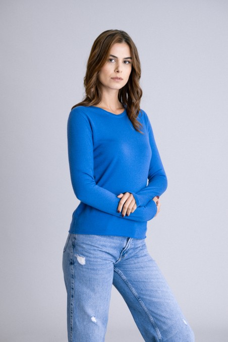 Majestic Filatures | T-shirt girocollo in 100% cashmere