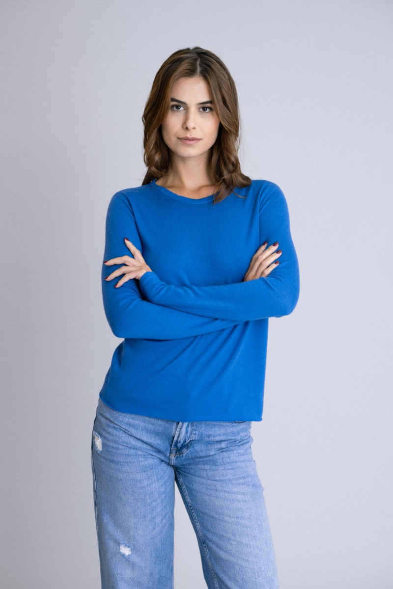 Majestic Filatures | T-shirt girocollo in 100% cashmere