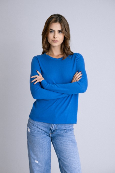 Majestic Filatures | T-shirt girocollo in 100% cashmere