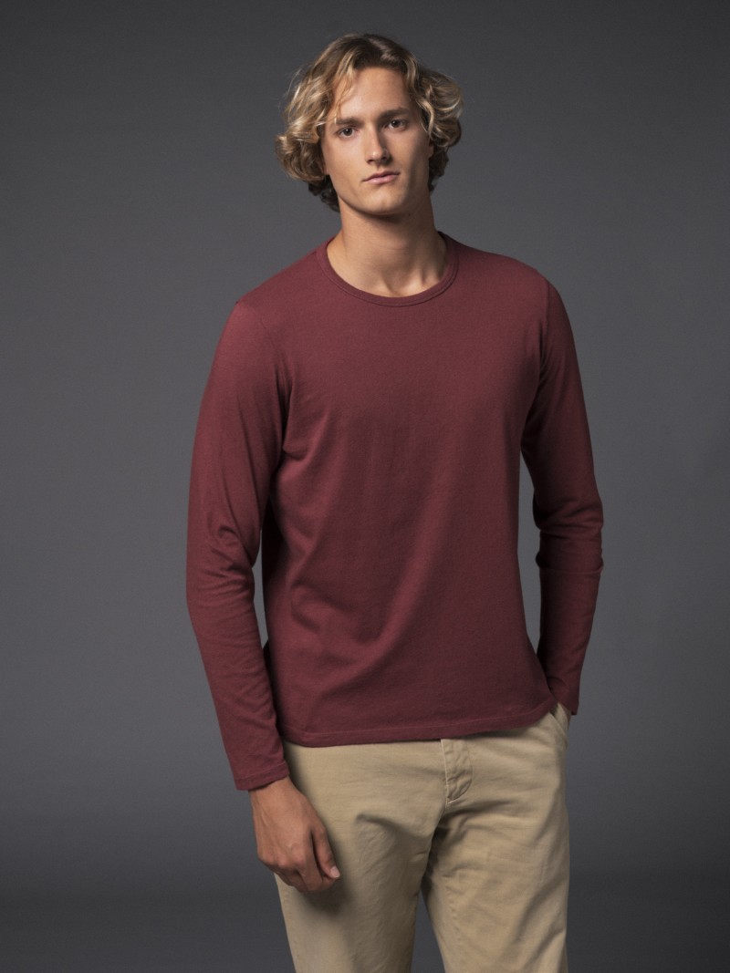 Majestic Filatures | T-shirt girocollo in cotone e cashmere