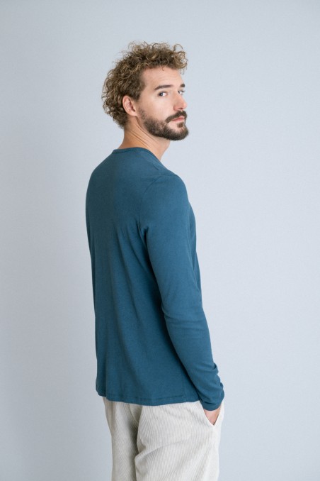 Majestic Filatures | T-shirt girocollo in cotone e cashmere
