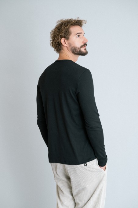 Majestic Filatures | T-shirt girocollo in cotone e cashmere