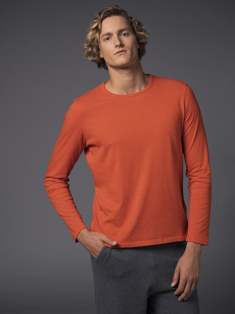 Majestic Filatures | T-shirt girocollo in cotone e cashmere