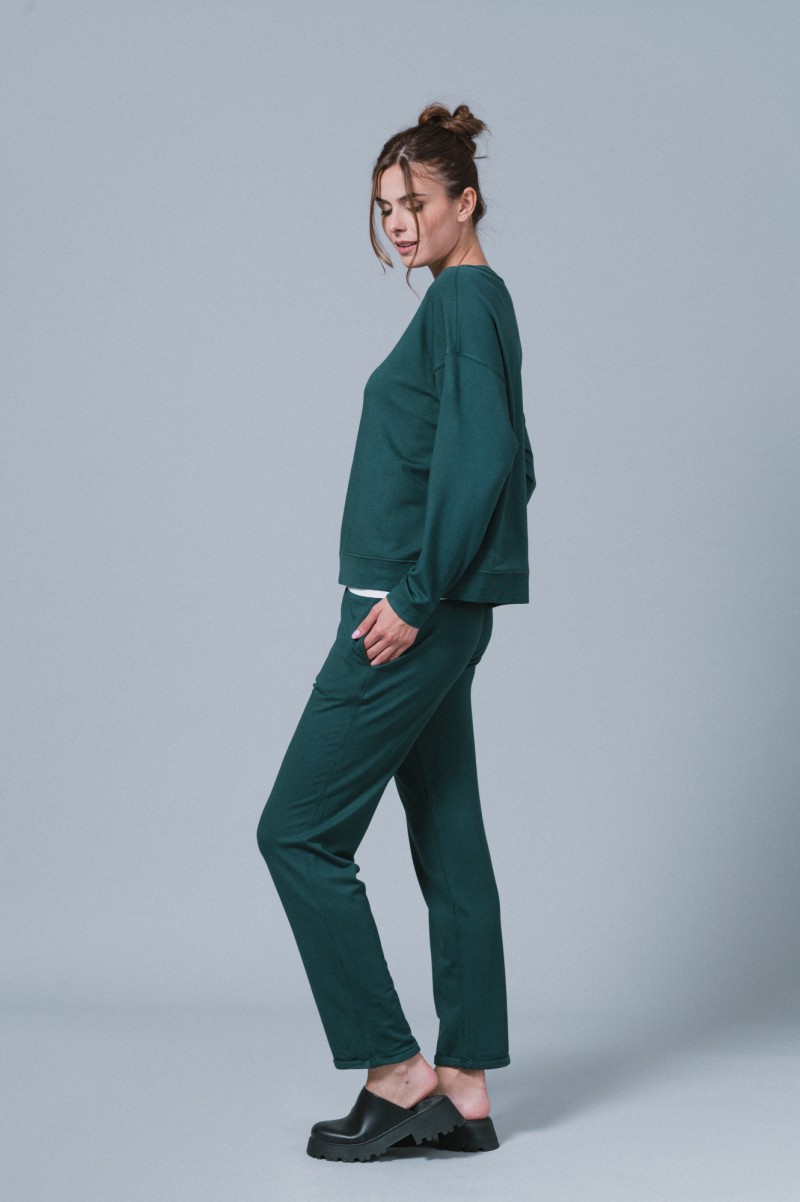 Majestic Filatures | Jogger felpati con coulisse in vita