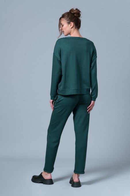 Majestic Filatures | Jogger felpati con coulisse in vita
