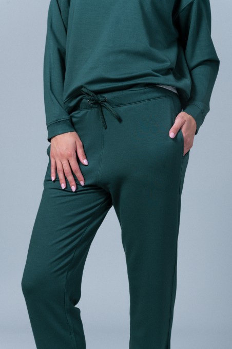 Majestic Filatures | Jogger felpati con coulisse in vita