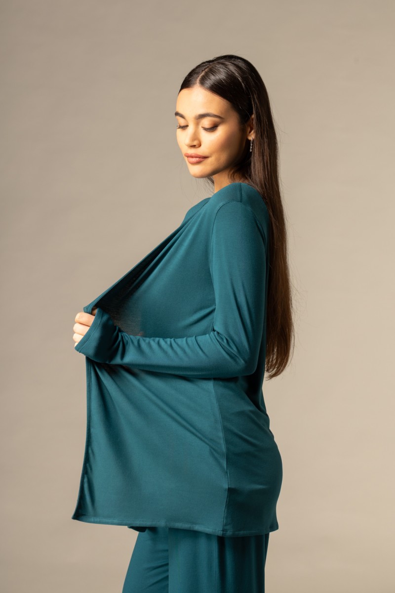 Majestic Filatures | Cardigan in viscosa