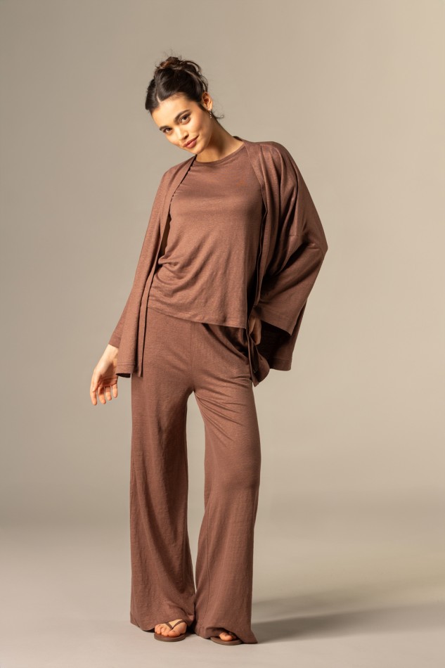 Majestic Filatures | Kimono over in lino 2