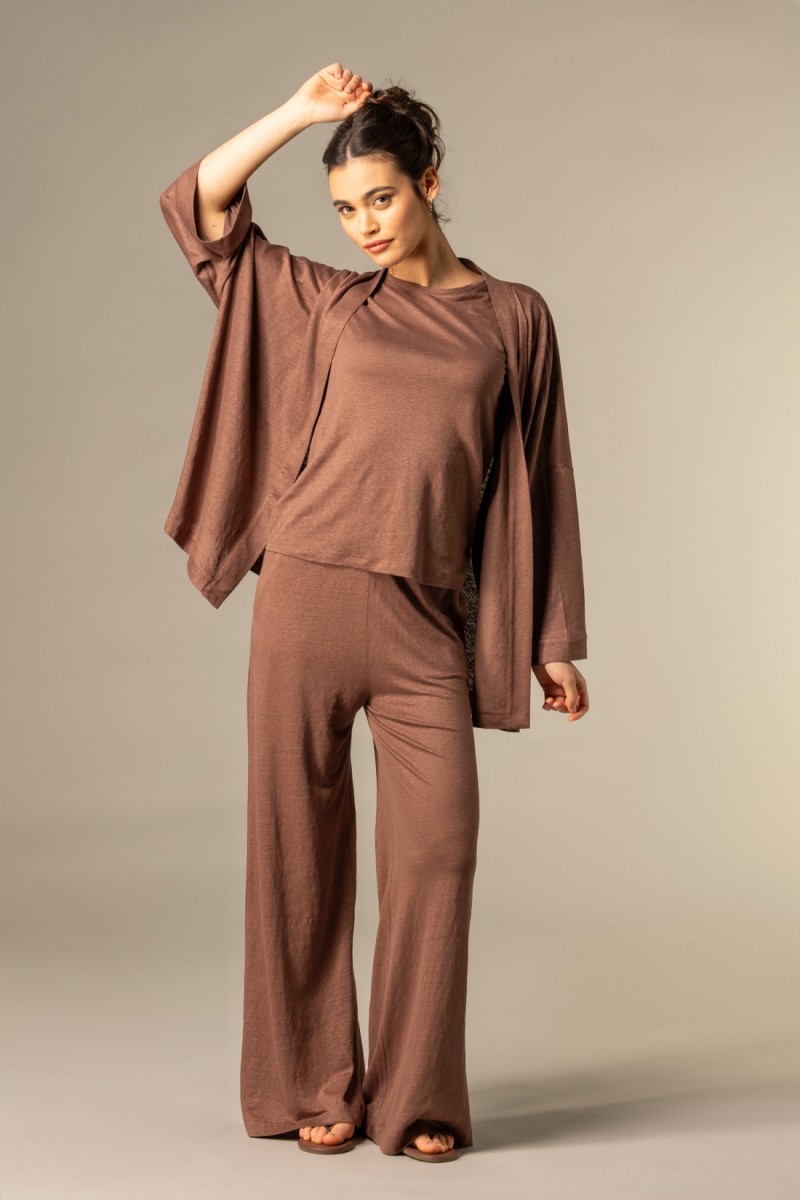 Majestic Filatures | Kimono over in lino