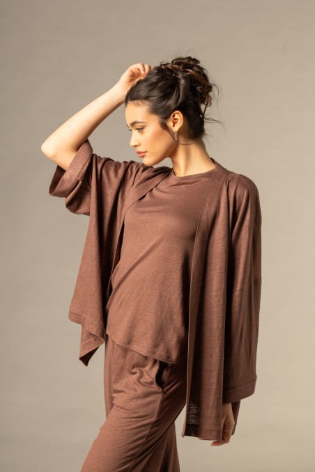 Majestic Filatures | Kimono over in lino