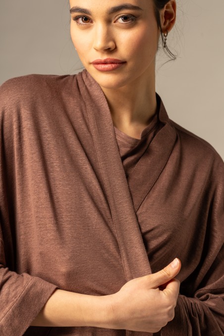 Majestic Filatures | Kimono over in lino