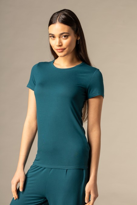 Majestic Filatures | T-shirt slim in viscosa