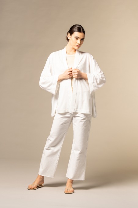 Majestic Filatures | Canotta in viscosa Lurex a costina