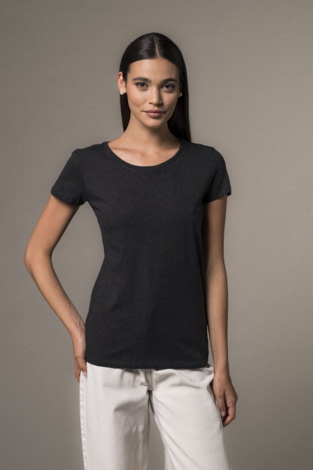 Majestic Filatures | T-shirt basica bianca in Cotone Deluxe