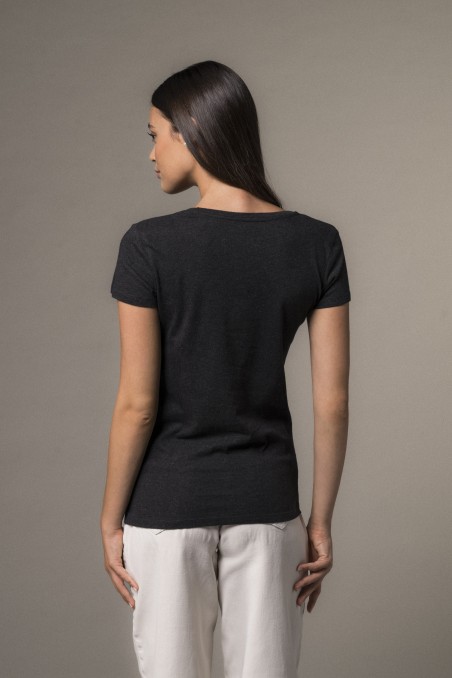 Majestic Filatures | T-shirt basica bianca in Cotone Deluxe