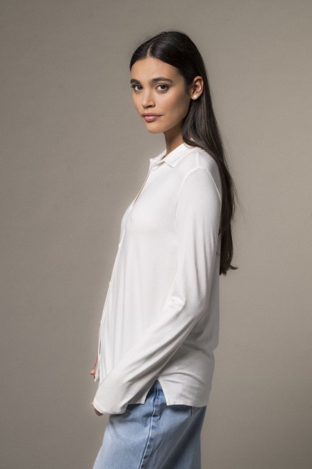 Majestic Filatures | Camicia a maniche lunghe in viscosa