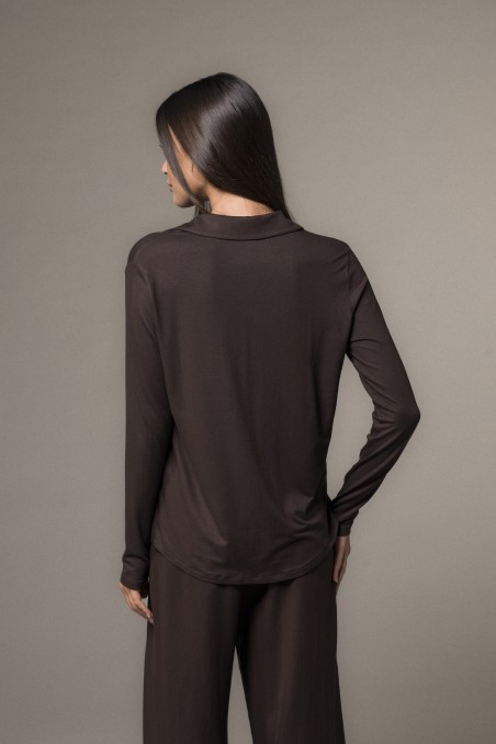 Majestic Filatures | Camicia a maniche lunghe in viscosa