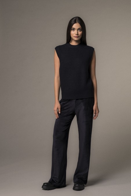 Majestic Filatures | Pantalone in velluto liscio