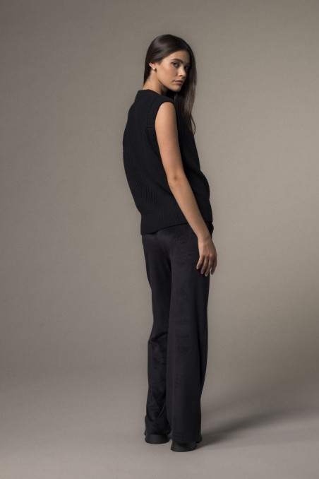 Majestic Filatures | Pantalone in velluto liscio