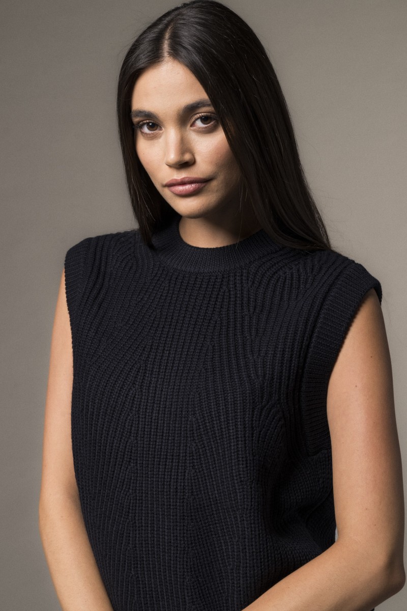 Majestic Filatures | Gilet in 100% lana merinos