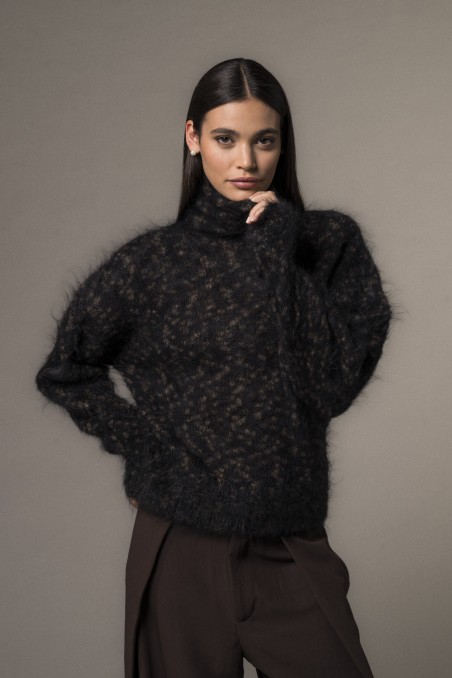 Majestic Filatures | Maglia dolcevita in mohair