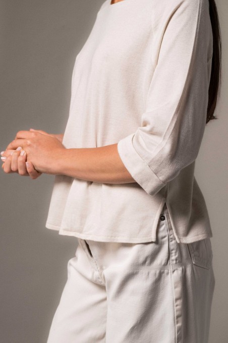 Majestic Filatures | T-shirt over scollo a barca