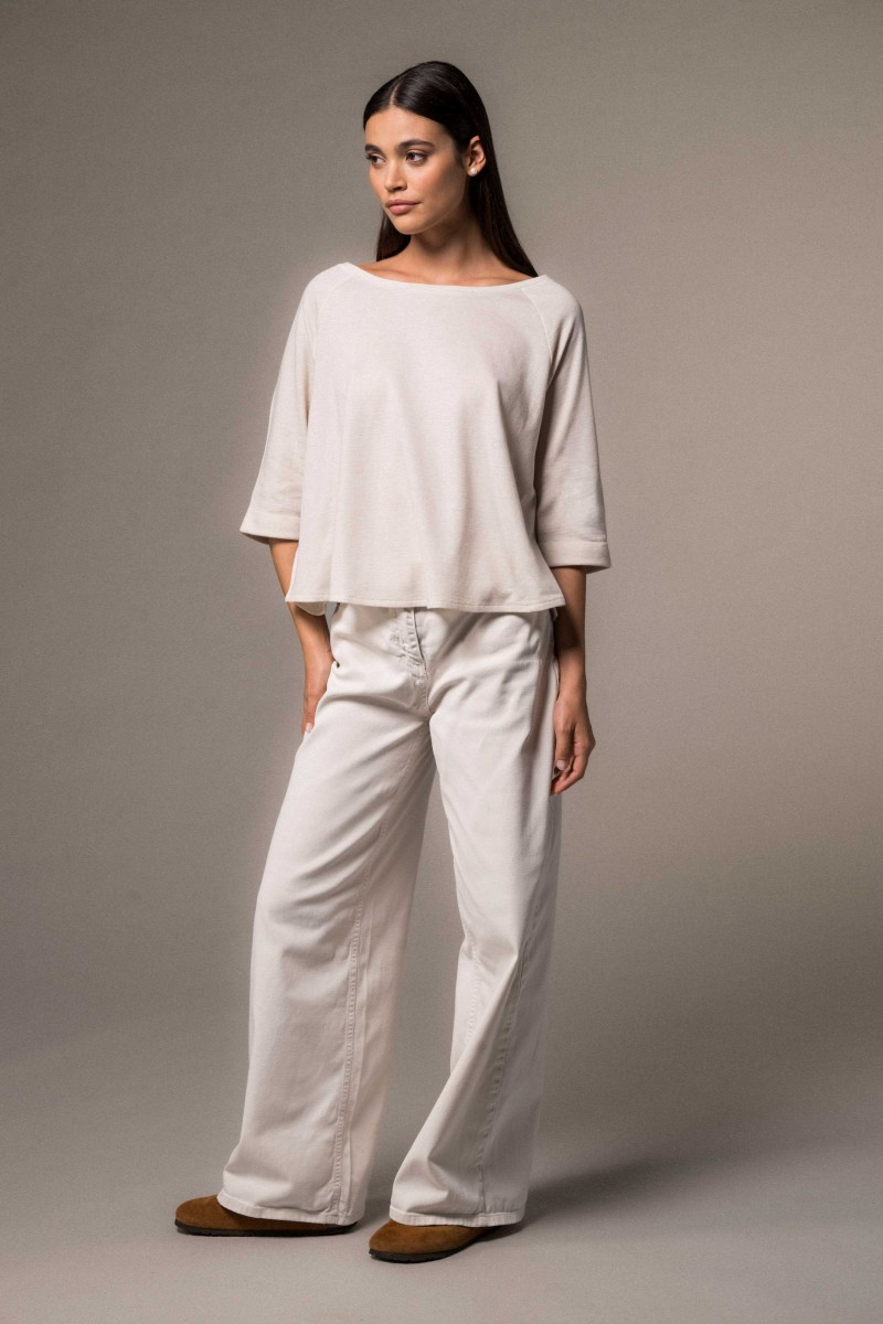 Majestic Filatures | T-shirt over scollo a barca