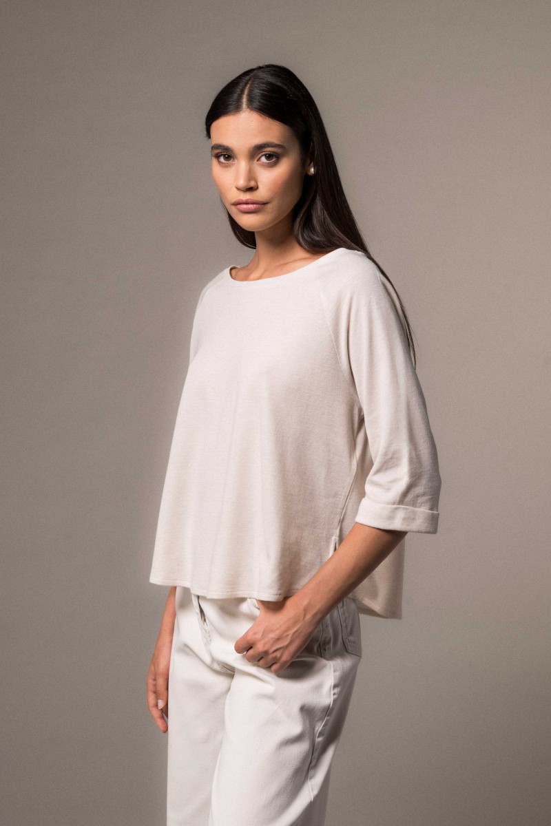 Majestic Filatures | T-shirt over scollo a barca