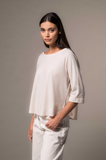 Majestic Filatures | T-shirt over scollo a barca