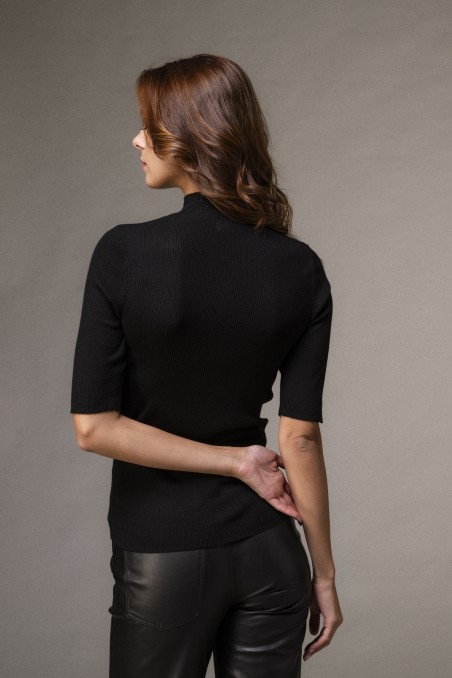 Majestic Filatures | Maglia dolcevita a costine