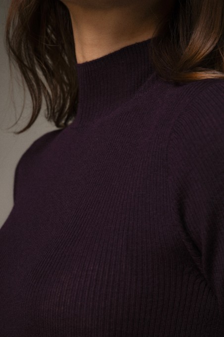 Majestic Filatures | Maglia dolcevita a costine