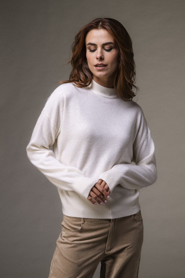 Majestic Filatures | Pullover con manica lunga