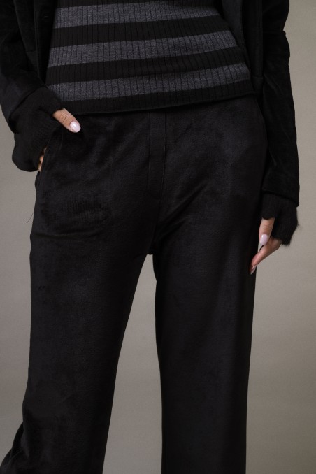 Majestic Filatures | Pantalone in velluto liscio