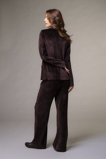 Majestic Filatures | Pantalone in velluto liscio