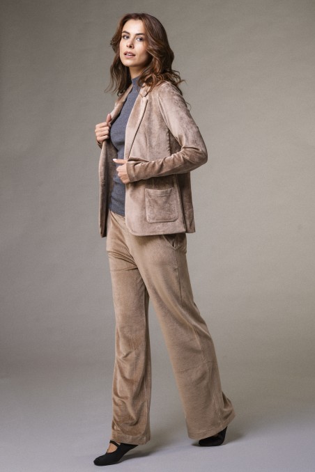 Majestic Filatures | Pantalone in velluto liscio