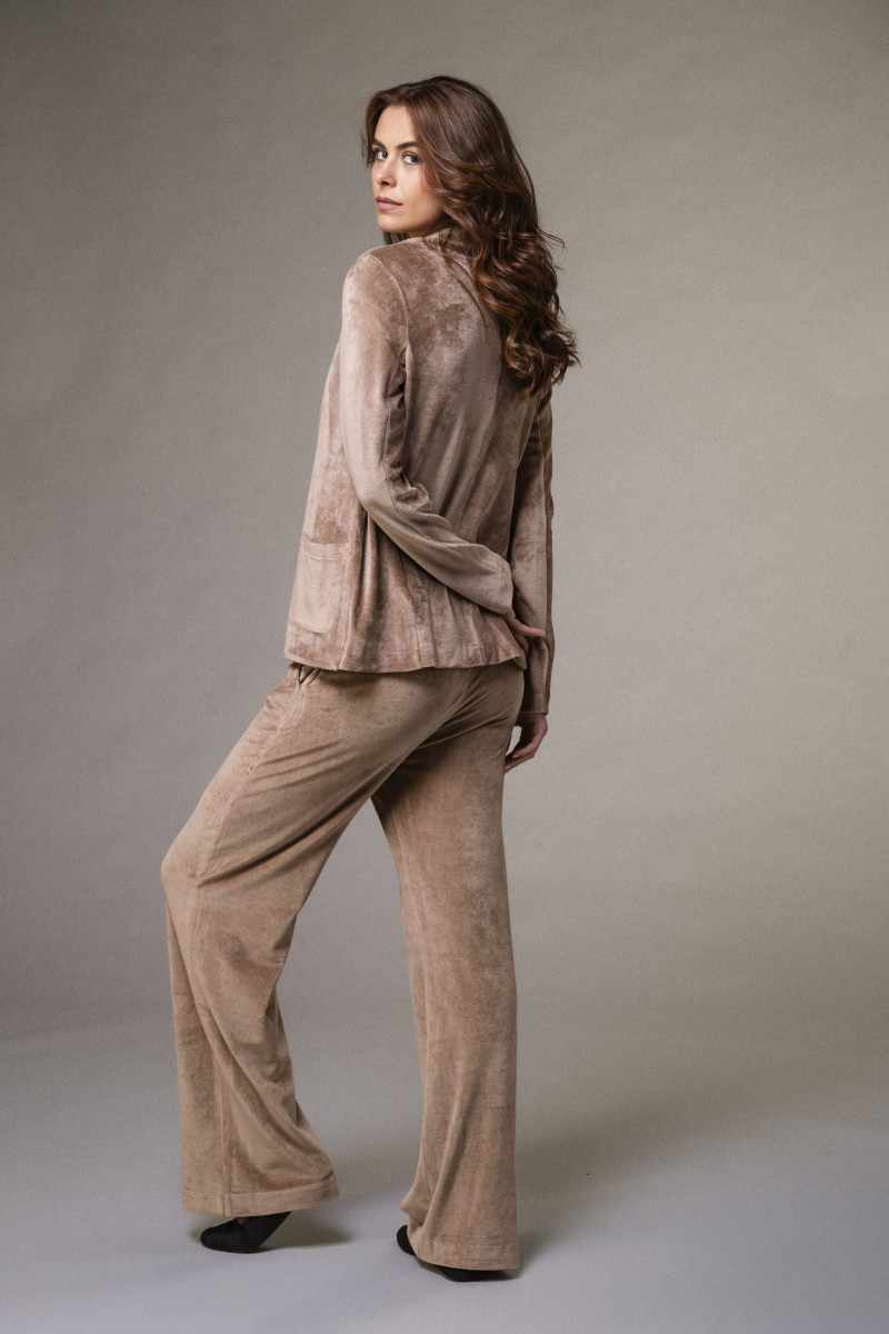 Majestic Filatures | Pantalone in velluto liscio
