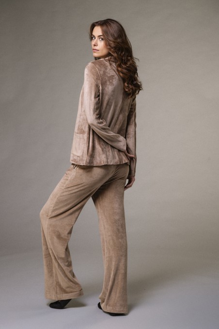 Majestic Filatures | Pantalone in velluto liscio